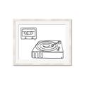 Picture of Turntable _GroupedProduct_Rectangle_Landscape_Framed_Matted_