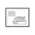 Picture of Turntable _GroupedProduct_Rectangle_Landscape_Framed_Matted_