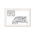 Picture of Turntable _GroupedProduct_Rectangle_Landscape_Framed_Matted_
