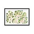 Picture of Happy Leaves _GroupedProduct_Rectangle_Landscape_Framed_Matted_