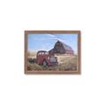 Picture of Red Wooden Barn _GroupedProduct_Rectangle_Landscape_Framed_Matted_