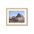 Picture of Red Wooden Barn _GroupedProduct_Rectangle_Landscape_Framed_Matted_