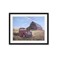 Picture of Red Wooden Barn _GroupedProduct_Rectangle_Landscape_Framed_Matted_