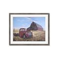 Picture of Red Wooden Barn _GroupedProduct_Rectangle_Landscape_Framed_Matted_