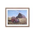 Picture of Red Wooden Barn _GroupedProduct_Rectangle_Landscape_Framed_Matted_