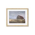 Picture of Wooden Fence _GroupedProduct_Rectangle_Landscape_Framed_Matted_