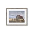 Picture of Wooden Fence _GroupedProduct_Rectangle_Landscape_Framed_Matted_