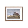 Picture of Wooden Fence _GroupedProduct_Rectangle_Landscape_Framed_Matted_