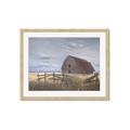 Picture of Wooden Fence _GroupedProduct_Rectangle_Landscape_Framed_Matted_