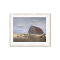 Picture of Wooden Fence _GroupedProduct_Rectangle_Landscape_Framed_Matted_