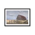 Picture of Wooden Fence _GroupedProduct_Rectangle_Landscape_Framed_Matted_
