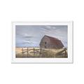 Picture of Wooden Fence _GroupedProduct_Rectangle_Landscape_Framed_Matted_