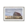 Picture of Wooden Fence _GroupedProduct_Rectangle_Landscape_Framed_Matted_