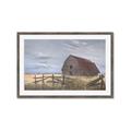 Picture of Wooden Fence _GroupedProduct_Rectangle_Landscape_Framed_Matted_