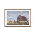 Picture of Wooden Fence _GroupedProduct_Rectangle_Landscape_Framed_Matted_