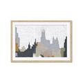 Picture of Gray Building _GroupedProduct_Rectangle_Landscape_Framed_Matted_