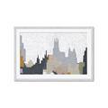Picture of Gray Building _GroupedProduct_Rectangle_Landscape_Framed_Matted_
