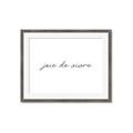Picture of Joie De Vivre II _GroupedProduct_Rectangle_Landscape_Framed_Matted_