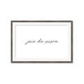 Picture of Joie De Vivre II _GroupedProduct_Rectangle_Landscape_Framed_Matted_