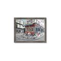 Picture of Centre Ville Café II _GroupedProduct_Rectangle_Landscape_Framed_Matted_