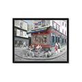 Picture of Centre Ville Café II _GroupedProduct_Rectangle_Landscape_Framed_Matted_