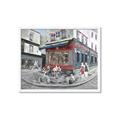 Picture of Centre Ville Café II _GroupedProduct_Rectangle_Landscape_Framed_Matted_