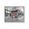 Picture of Centre Ville Café II _GroupedProduct_Rectangle_Landscape_Framed_Matted_