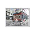 Picture of Centre Ville Café II _GroupedProduct_Rectangle_Landscape_Framed_Matted_