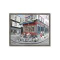 Picture of Centre Ville Café II _GroupedProduct_Rectangle_Landscape_Framed_Matted_
