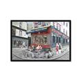 Picture of Centre Ville Café II _GroupedProduct_Rectangle_Landscape_Framed_Matted_