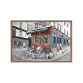 Picture of Centre Ville Café II _GroupedProduct_Rectangle_Landscape_Framed_Matted_