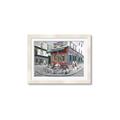 Picture of Centre Ville Café II _GroupedProduct_Rectangle_Landscape_Framed_Matted_
