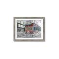 Picture of Centre Ville Café II _GroupedProduct_Rectangle_Landscape_Framed_Matted_