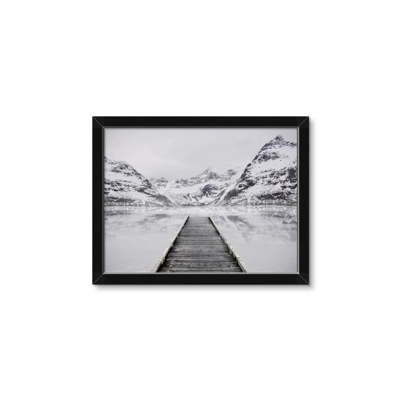 Picture of Winter Bridge _GroupedProduct_Rectangle_Landscape_Photography _GroupedProduct_Rectangle_Landscape_Framed_Matted_