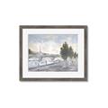 Picture of View In France _GroupedProduct_Rectangle_Landscape_Framed_Matted_
