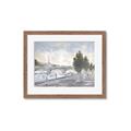 Picture of View In France _GroupedProduct_Rectangle_Landscape_Framed_Matted_