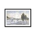 Picture of View In France _GroupedProduct_Rectangle_Landscape_Framed_Matted_