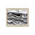 Picture of Seascape Sketch _GroupedProduct_Rectangle_Landscape_Framed_Matted_