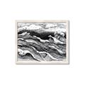 Picture of Seascape Sketch _GroupedProduct_Rectangle_Landscape_Framed_Matted_