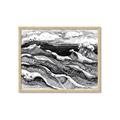 Picture of Seascape Sketch _GroupedProduct_Rectangle_Landscape_Framed_Matted_