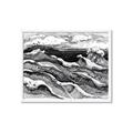 Picture of Seascape Sketch _GroupedProduct_Rectangle_Landscape_Framed_Matted_