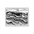 Picture of Seascape Sketch _GroupedProduct_Rectangle_Landscape_Framed_Matted_