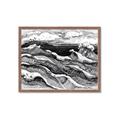 Picture of Seascape Sketch _GroupedProduct_Rectangle_Landscape_Framed_Matted_