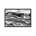 Picture of Seascape Sketch _GroupedProduct_Rectangle_Landscape_Framed_Matted_