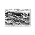 Picture of Seascape Sketch _GroupedProduct_Rectangle_Landscape_Framed_Matted_