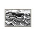 Picture of Seascape Sketch _GroupedProduct_Rectangle_Landscape_Framed_Matted_