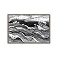 Picture of Seascape Sketch _GroupedProduct_Rectangle_Landscape_Framed_Matted_