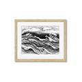 Picture of Seascape Sketch _GroupedProduct_Rectangle_Landscape_Framed_Matted_