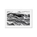 Picture of Seascape Sketch _GroupedProduct_Rectangle_Landscape_Framed_Matted_