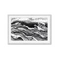 Picture of Seascape Sketch _GroupedProduct_Rectangle_Landscape_Framed_Matted_
